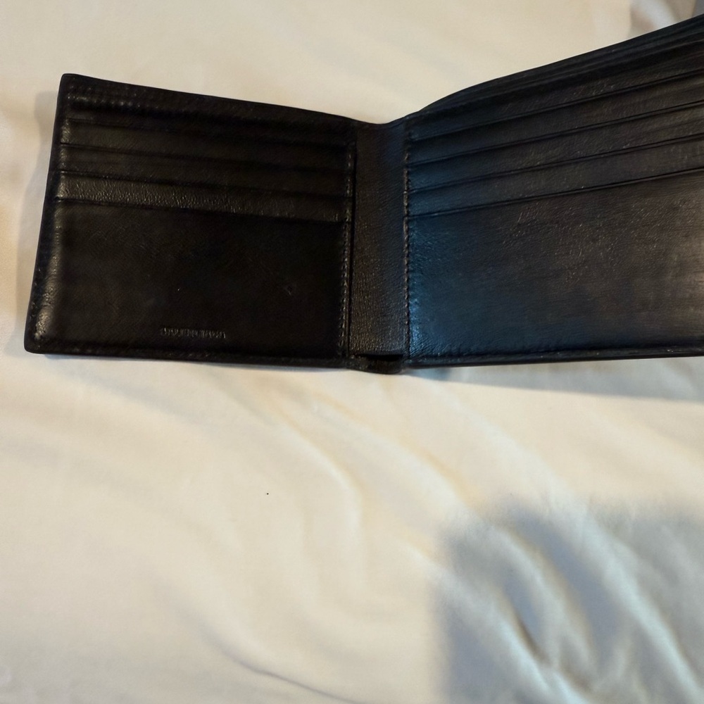 Balenciaga Black Leather Wallet with Gray Dust Bag - Picture 4 of 5